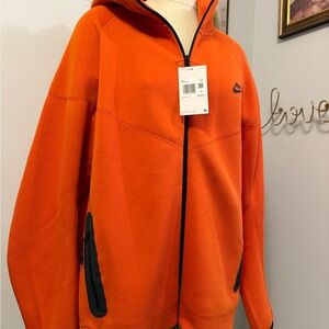 Nike Tech BNWT 2XL Orange Men's Hoodie